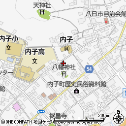 愛媛県喜多郡内子町内子2166周辺の地図