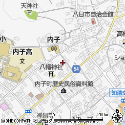 愛媛県喜多郡内子町内子2176周辺の地図