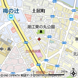 高知県高知市桟橋通1丁目2-1周辺の地図
