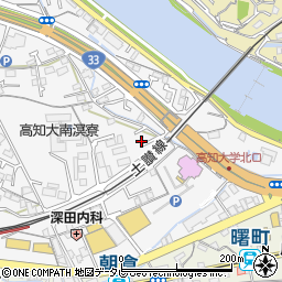 高知県高知市朝倉丙283-6周辺の地図