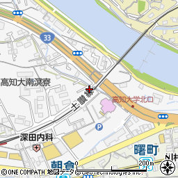 高知県高知市朝倉丙283-27周辺の地図