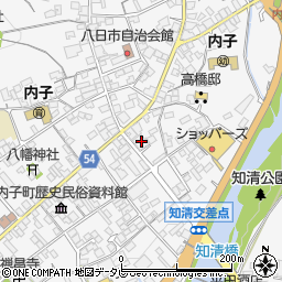愛媛県喜多郡内子町内子1690周辺の地図