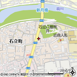 高知県高知市石立町89-1周辺の地図