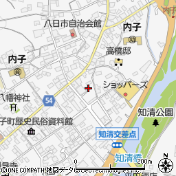 愛媛県喜多郡内子町内子1692周辺の地図