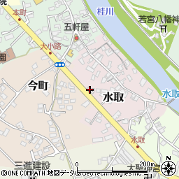 大分県豊後高田市水取1365周辺の地図