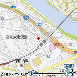 高知県高知市朝倉丙283-11周辺の地図