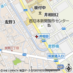 ジープ福岡周辺の地図