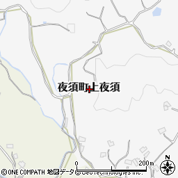 高知県香南市夜須町上夜須周辺の地図
