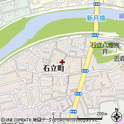 高知県高知市石立町111-15周辺の地図
