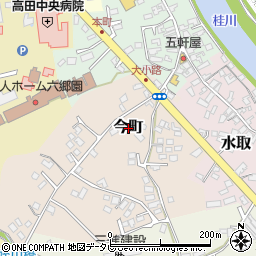 大分県豊後高田市今町周辺の地図