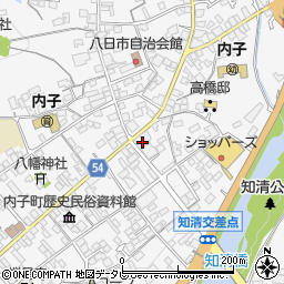 愛媛県喜多郡内子町内子1689周辺の地図