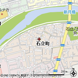 高知県高知市石立町206-3周辺の地図