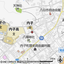 愛媛県喜多郡内子町内子2173周辺の地図