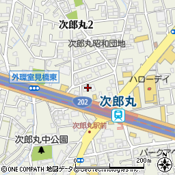 新井眼科医院周辺の地図
