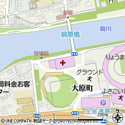 高知市総合体育館プール周辺の地図