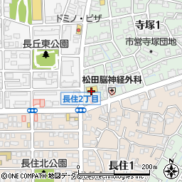 ブックオフ福岡長住店周辺の地図