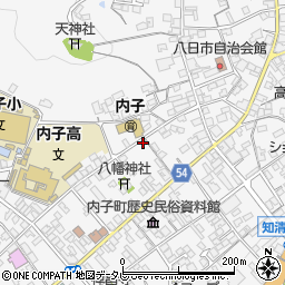 愛媛県喜多郡内子町内子2174周辺の地図