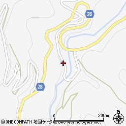 愛媛県大洲市豊茂1001周辺の地図