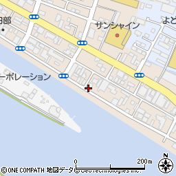 高知県高知市若松町周辺の地図