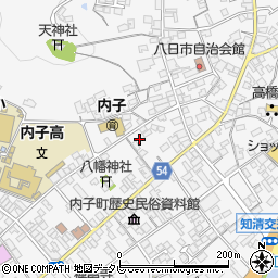 愛媛県喜多郡内子町内子2182周辺の地図