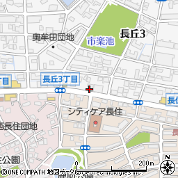 Ｂ－ＳＰＡ長住店周辺の地図