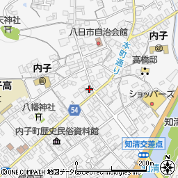 沖野月美堂周辺の地図