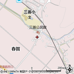 愛媛県大洲市春賀1152-3周辺の地図