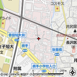 福岡県福岡市南区折立町周辺の地図