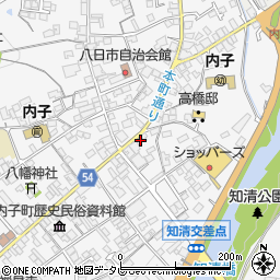 愛媛県喜多郡内子町内子1679周辺の地図