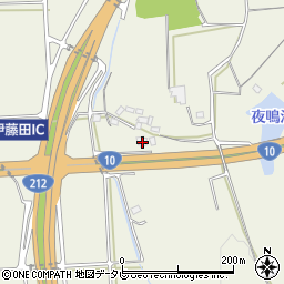 大分県中津市伊藤田1553周辺の地図