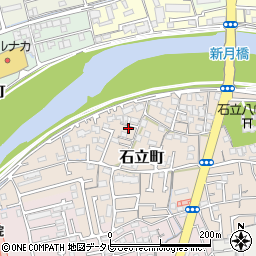 高知県高知市石立町202-6周辺の地図