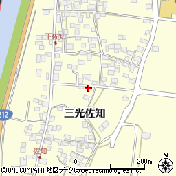 大分県中津市三光佐知498周辺の地図