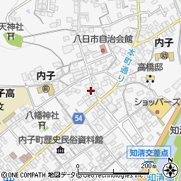 玉岡珠算塾周辺の地図