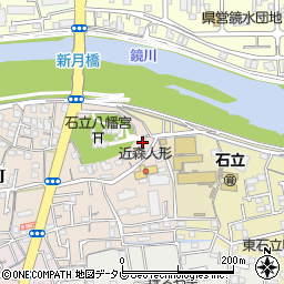 高知県高知市石立町53周辺の地図