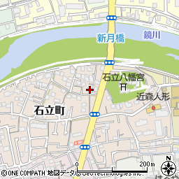 高知県高知市石立町120周辺の地図