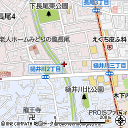 西日本個人タクシー協同組合　事務所周辺の地図