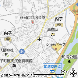 愛媛県喜多郡内子町内子1674周辺の地図