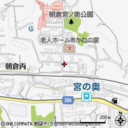 高知県高知市朝倉丙1675-15周辺の地図