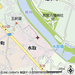 大分県豊後高田市水取320-2周辺の地図
