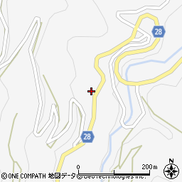 愛媛県大洲市豊茂1006周辺の地図