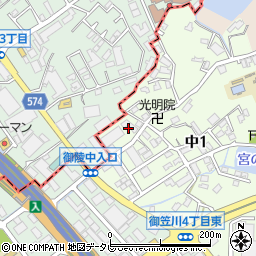 株式会社東光　福岡支店周辺の地図