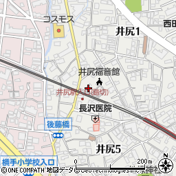 株式会社フクイン社周辺の地図