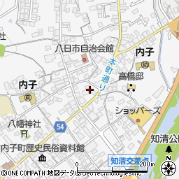 愛媛県喜多郡内子町内子2244周辺の地図