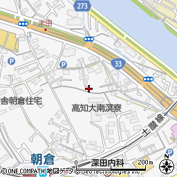 高知県高知市朝倉丙234-15周辺の地図