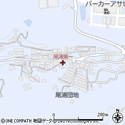 尾浦第一周辺の地図