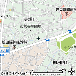 博多金龍 長住店周辺の地図