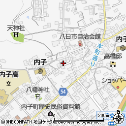 愛媛県喜多郡内子町内子2212周辺の地図