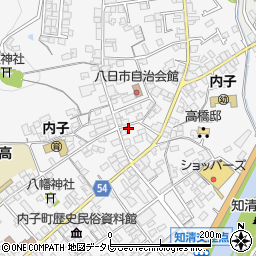 愛媛県喜多郡内子町内子2236周辺の地図