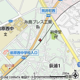 松のや糸島店周辺の地図