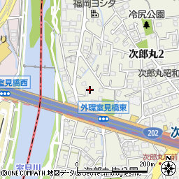ふくおか県民葬祭（特定非営利活動法人）　福岡本部２４時間受付周辺の地図